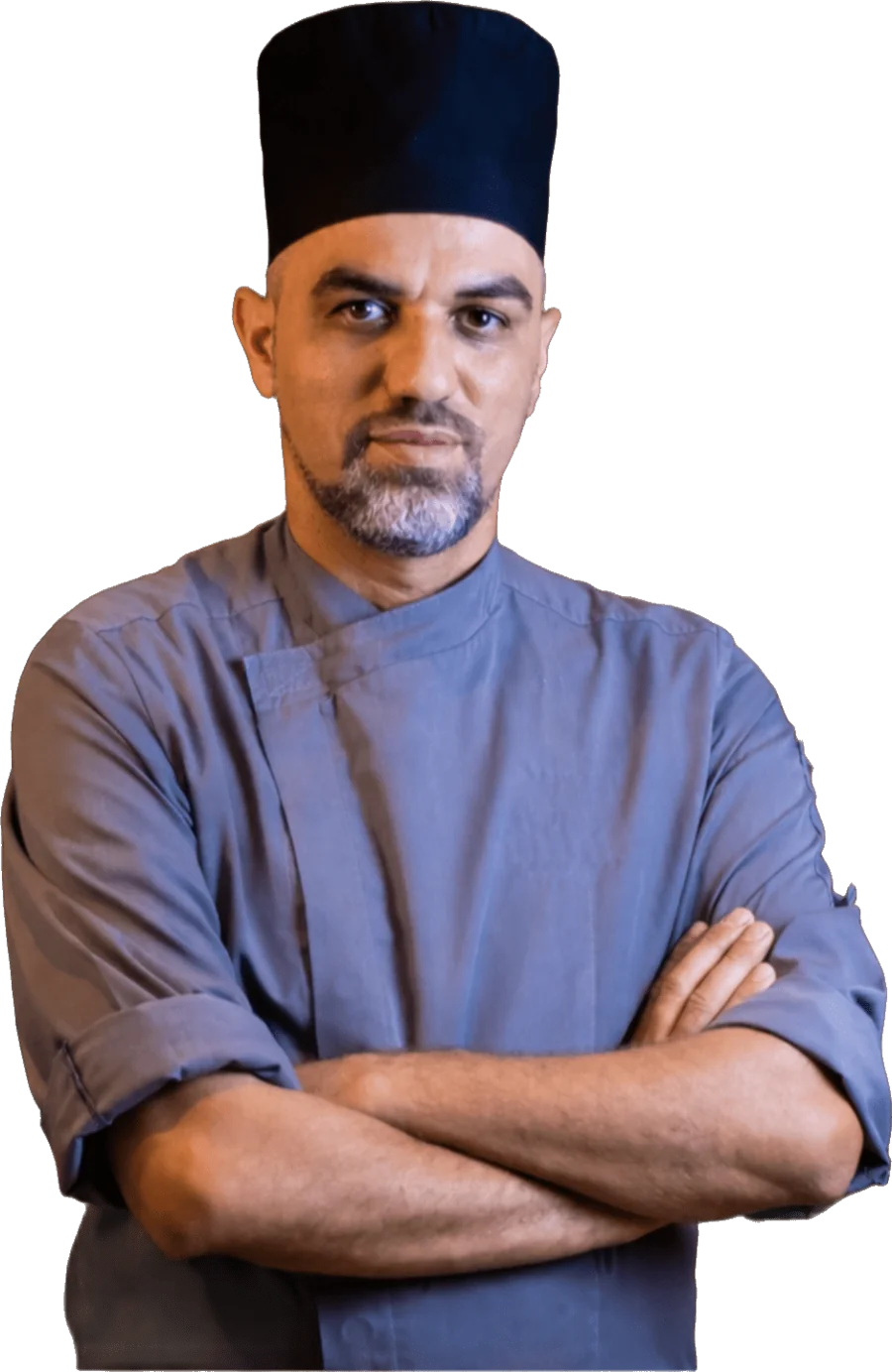Portrait du chef Rabah Ourrad