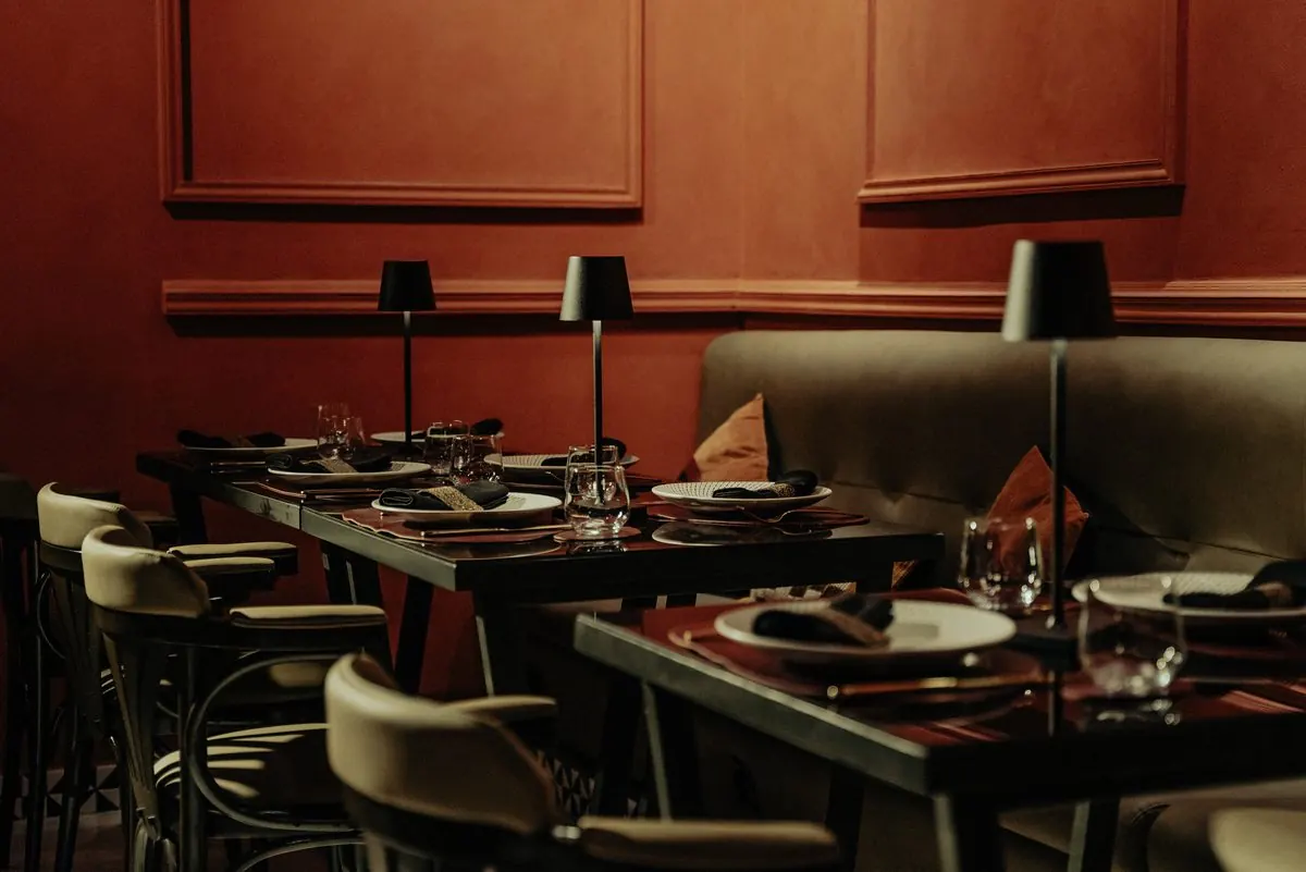El comedor de OR, zona de banquetas